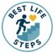 best life steps logo image